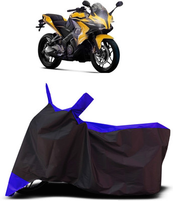 VESMEI Two Wheeler Cover for Bajaj(Pulsar SS400 BS6, Blue)