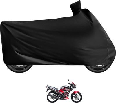 Auto Hub Waterproof Two Wheeler Cover for Yamaha(SS 125, Black)