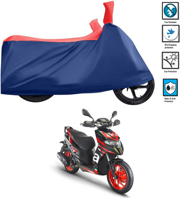 PAGORA Waterproof Two Wheeler Cover for Aprilia(Red)