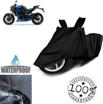 RAAMKM Waterproof Two Wheeler Cover for Hero, Honda, Royal Enfield, TVS(Versys X 300, Black)