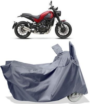 Amexride Two Wheeler Cover for Benelli(Leoncino, Grey)