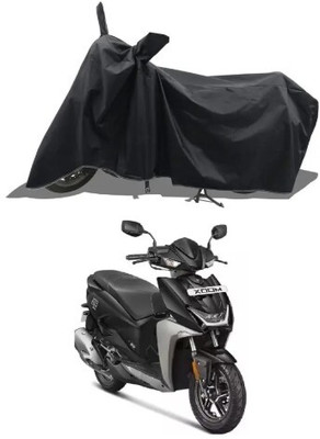 Tritika Waterproof Two Wheeler Cover for Hero(Activa 125, Black)