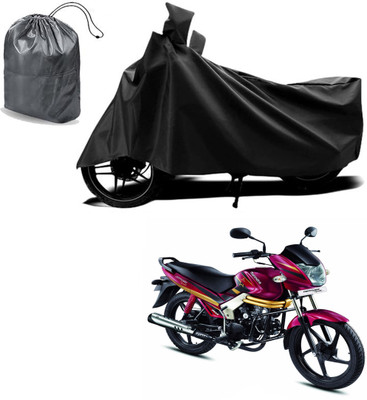 Autoinnovation Waterproof Two Wheeler Cover for Mahindra(Centuro, Black)