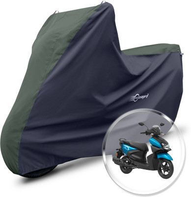 Neodrift Two Wheeler Cover for Yamaha(Cygnus Ray ZR, Green, Black)