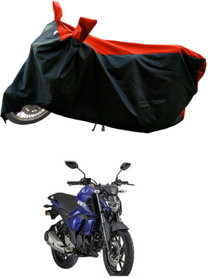 DeepShakshi AUTOMOTIVE Waterproof Two Wheeler Cover for Yamaha(FZS-FI BS6, Red)