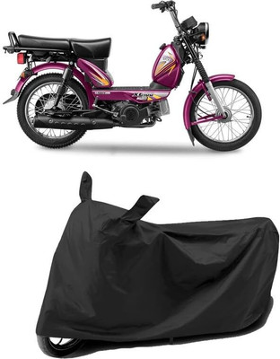 AASHTIK MART Two Wheeler Cover for TVS(XL 100 Heavy Duty BS6, Black)