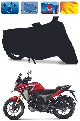RTS COLLECTIONS Waterproof Two Wheeler Cover for Honda(CB 500, Black)