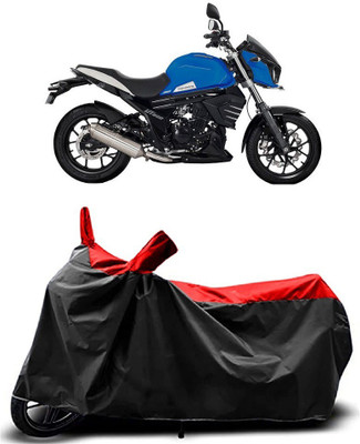MMSSTAR Waterproof Two Wheeler Cover for Mahindra(Mojo, Red)