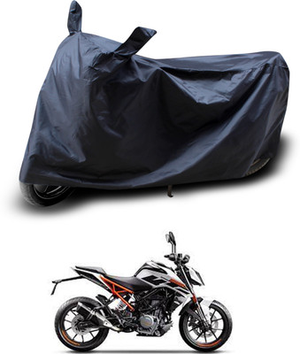 PAGORA Waterproof Two Wheeler Cover for KTM(250 Duke, Black)