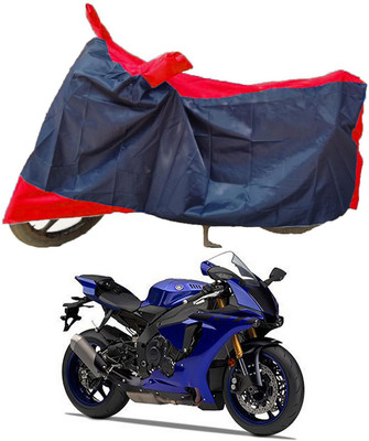 MMSSTAR Waterproof Two Wheeler Cover for Yamaha(YZF R1, Red, Blue)