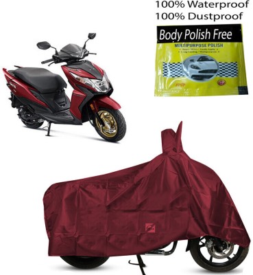 EGAL Two Wheeler Cover for Honda(BS6, Maroon)