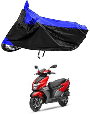 Mdstar Waterproof Two Wheeler Cover for TVS(NTORQ, Blue)