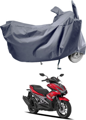 Amexride Two Wheeler Cover for Yamaha(Aerox 155 Maxi BS6, Grey)