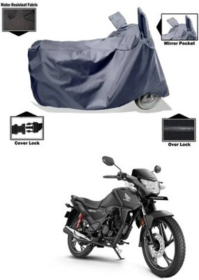 JVBRANGI Waterproof Two Wheeler Cover for Honda(SP 125, Grey)