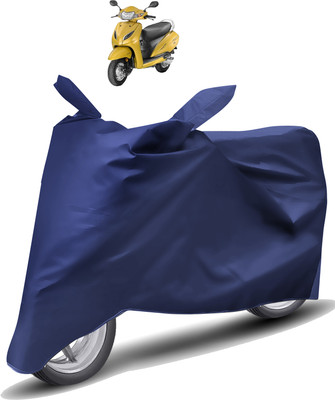 Caronix Two Wheeler Cover for Honda(Activa 5G, Blue)