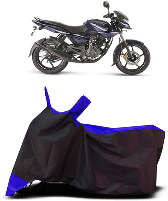 VESMEI Two Wheeler Cover for Bajaj(Discover 135, Blue)