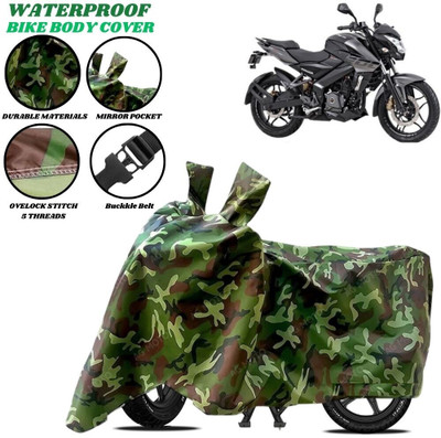 SRP PRODUCT Waterproof Two Wheeler Cover for Bajaj(Pulsar 150 BS6, Green)