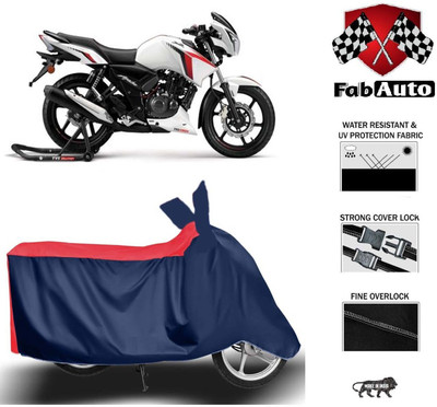 APNEK Two Wheeler Cover for TVS(Apache, Blue)