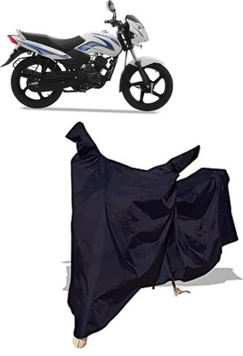 Amexride Two Wheeler Cover for TVS(Sport KS BS6, Black)