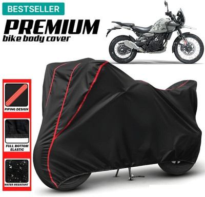 Car Styling Waterproof Two Wheeler Cover for Royal Enfield(Himalayan, Multicolor)