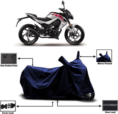 Amexride Two Wheeler Cover for CFMoto(150NK BS6, Blue)