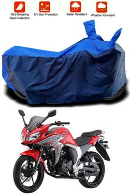 Mdstar Waterproof Two Wheeler Cover for Yamaha(Fazer-FI, Blue, Blue)