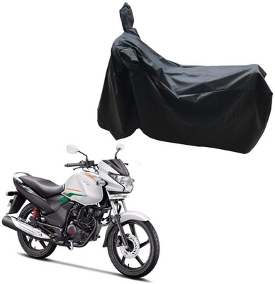 KEDIT Two Wheeler Cover for Hero(Achiever, Black)