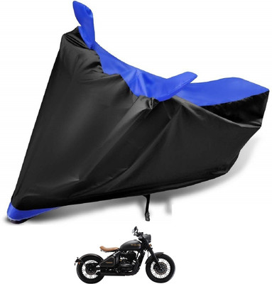 Auto Hub Two Wheeler Cover for JAWA(Perak, Blue)