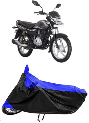 Mdstar Waterproof Two Wheeler Cover for Bajaj(Platina 100, Blue)