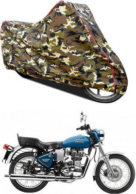 PAGORA Waterproof Two Wheeler Cover for Royal Enfield(Electra, Yellow)