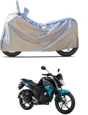 PAGORA Waterproof Two Wheeler Cover for Yamaha(FZ S FI (V 2.0), Silver)