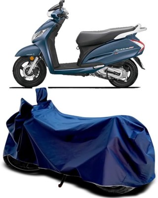 KEDIT Two Wheeler Cover for Honda(Activa 3G, Blue)