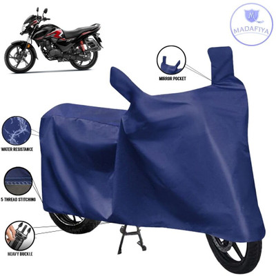 MADAFIYA Waterproof Two Wheeler Cover for Honda(SP125, Blue)