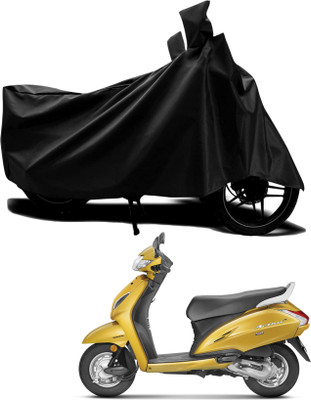 AASHTIK MART Two Wheeler Cover for Honda(Activa 5G, Black)