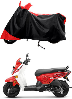 GROFATIK Two Wheeler Cover for Honda(Cliq, Red)