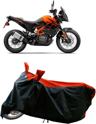 DeepShakshi AUTOMOTIVE Waterproof Two Wheeler Cover for KTM(390 Adventure, Red)