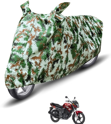 Auto Hub Waterproof Two Wheeler Cover for Yamaha(SZ X, Green)