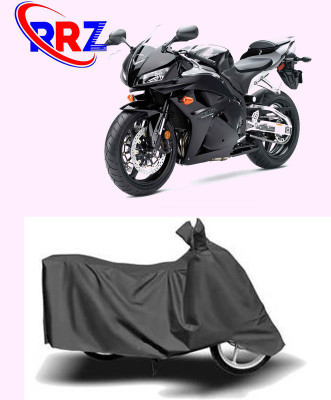 RRZ Waterproof Two Wheeler Cover for Honda(CBR 600 RR, Grey)