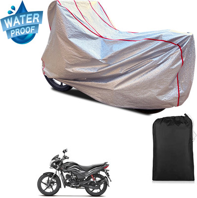 PAGORA Waterproof Two Wheeler Cover for Hero(Passion Xpro, Silver)