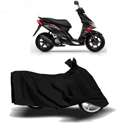 MMSSTAR Waterproof Two Wheeler Cover for Yamaha(Jog R, Black)