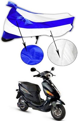 AutoTiger Two Wheeler Cover for Hero(Electric Cruz, Blue, White)