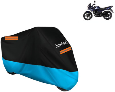 Juvdoxj Waterproof Two Wheeler Cover for Bajaj(Discover 150 f, Blue)