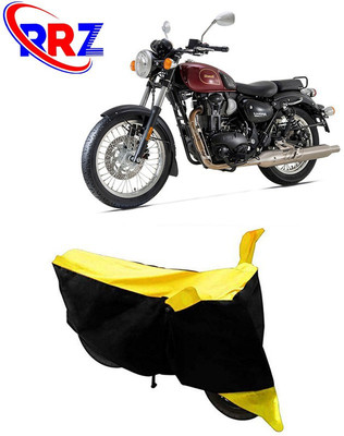 RRZ Waterproof Two Wheeler Cover for Benelli(Imperiale 400, Black, Yellow)