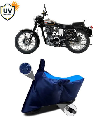 RRZ Waterproof Two Wheeler Cover for Royal Enfield(Bullet, Multicolor)