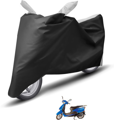 Caronix Waterproof Two Wheeler Cover for Avon(E Scoot, Silver)