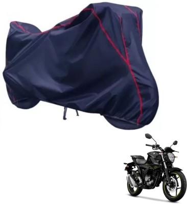 Car Life Two Wheeler Cover for Suzuki(Gixxer, Blue, Red)