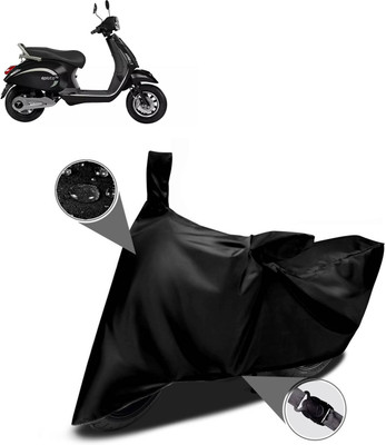 AutoGalaxy Waterproof Two Wheeler Cover for PURE EV(Black)