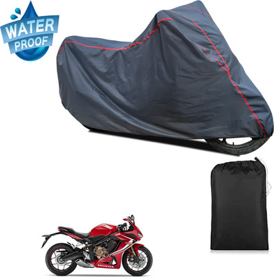 PAGORA Waterproof Two Wheeler Cover for Honda(CBR650R, Grey)