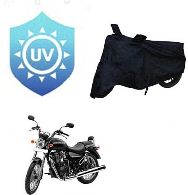 Mdstar Waterproof Two Wheeler Cover for Royal Enfield(Thunderbird 350, Black)