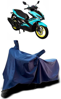 AASHTIK MART Two Wheeler Cover for Yamaha(Aerox 155 Maxi, Blue)